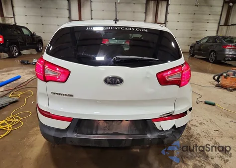 2012 Kia Sportage Lx z USA, uszkodzony, nr VIN KNDPBCA20C7295476